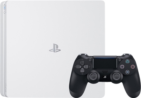 SONY Playstation 4 PS4 Glacier White Console 500GB CUH